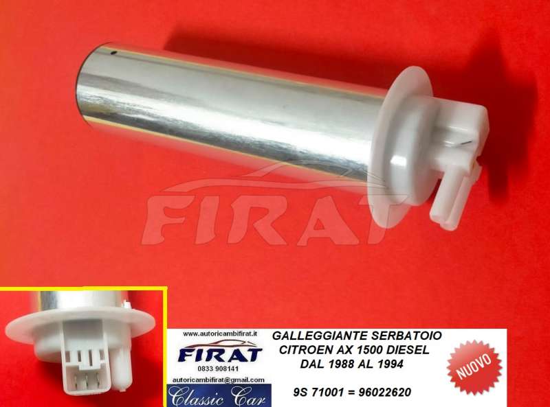 GALLEGGIANTE SERBATOIO CITROEN AX 1500 D 88 - 94 (71001)